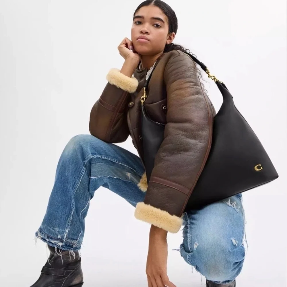 Coach Juliet 38 in Black NWT - Picture 7 of 7